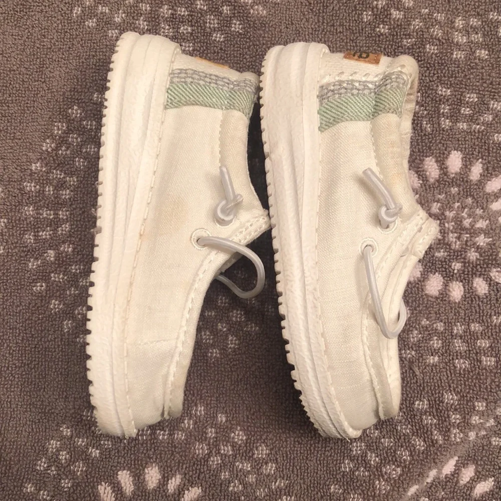 Hey Dude Wally Toddler Linen Shoes